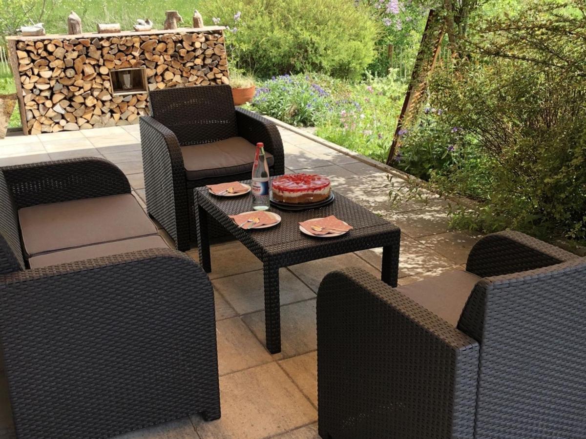 Ferienhaus Bibernest Münsingen Dış mekan fotoğraf