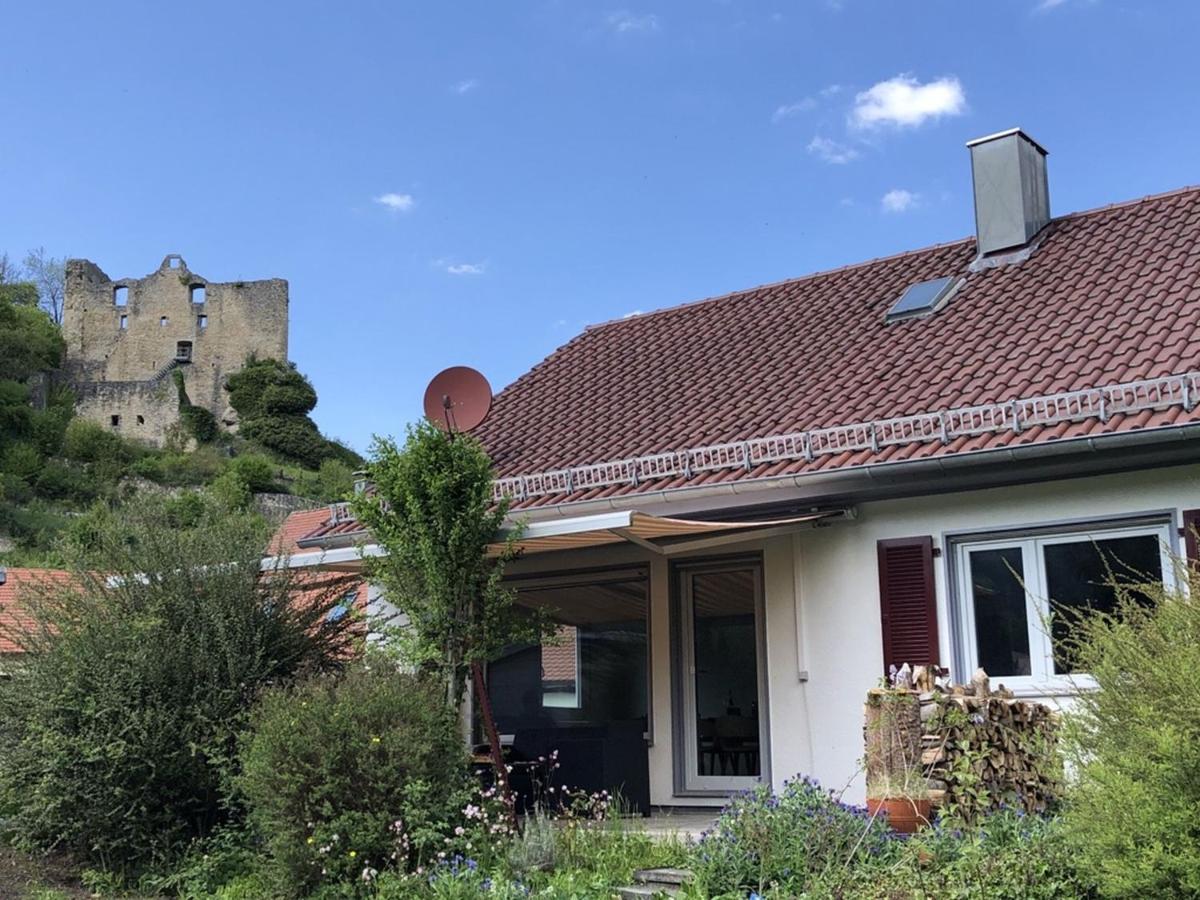 Ferienhaus Bibernest Münsingen Dış mekan fotoğraf