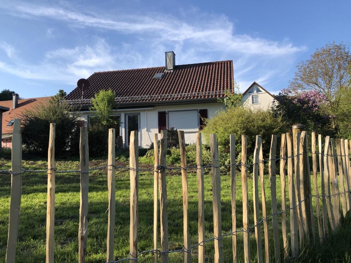 Ferienhaus Bibernest Münsingen Dış mekan fotoğraf